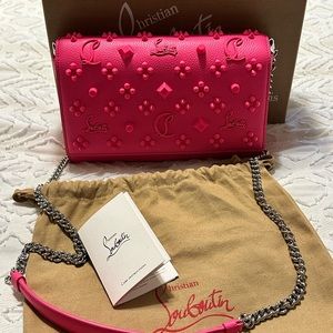Christian Louboutin handbag. Pink/ Poupidou